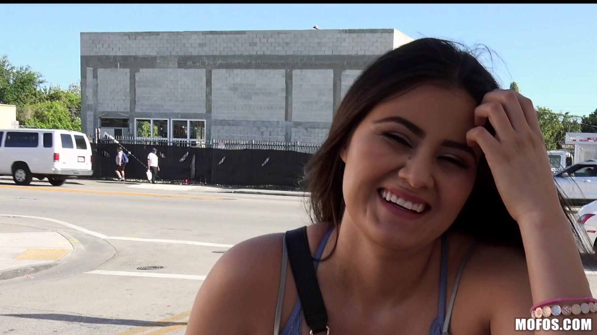Armenian Babe Gets Cum in Her Eye