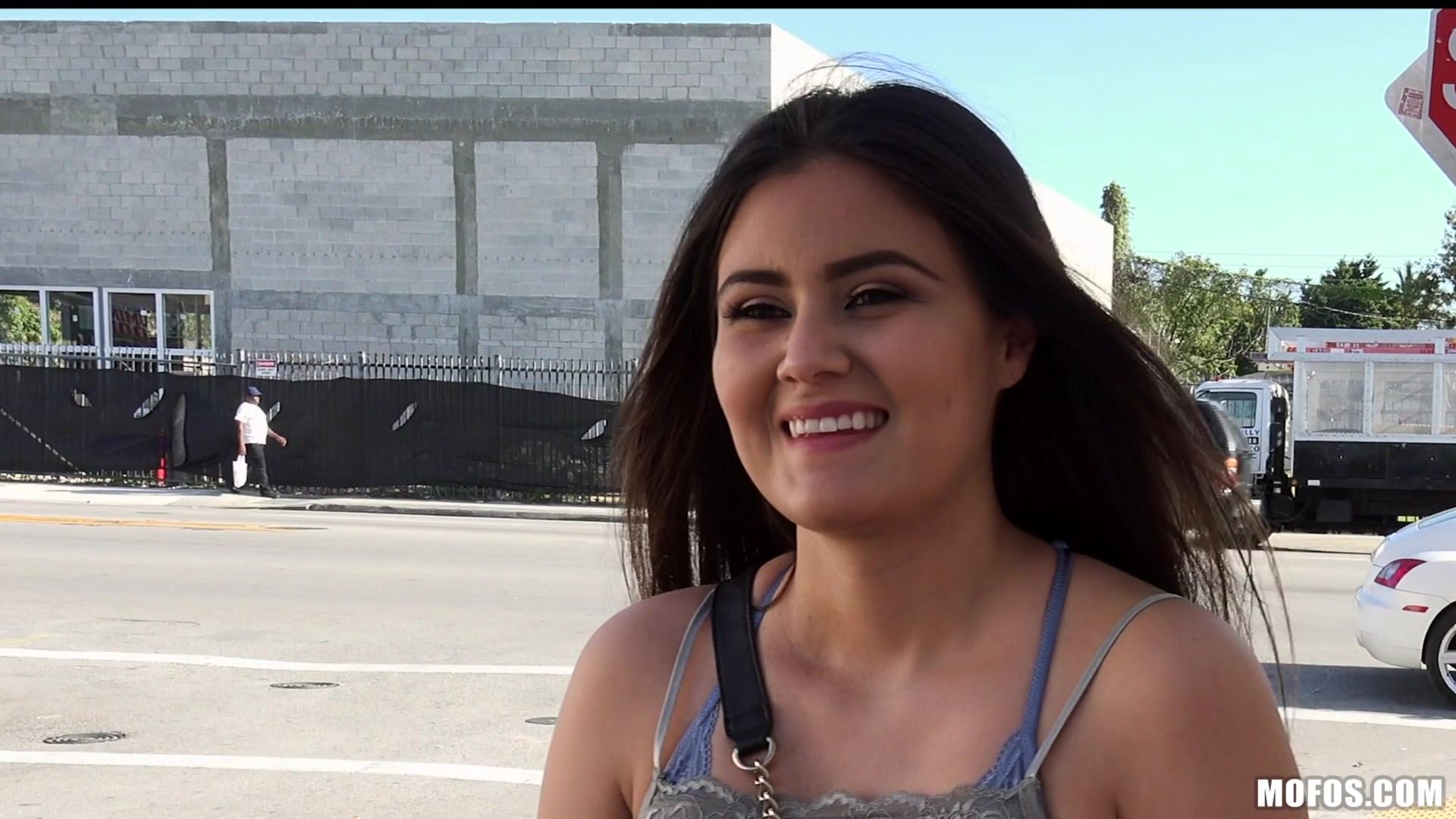 Armenian Babe Gets Cum in Her Eye