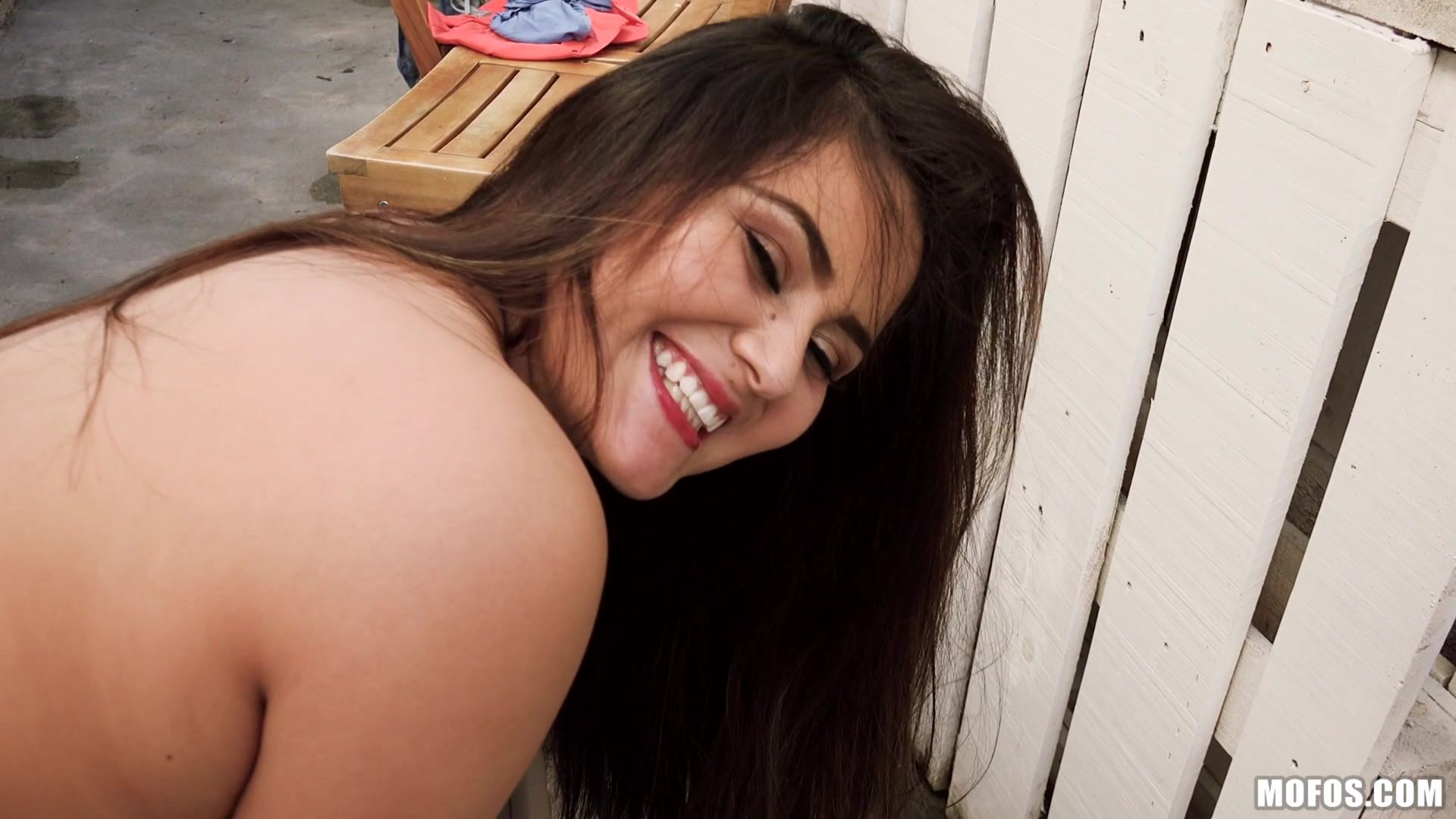 Armenian Babe Gets Cum in Her Eye