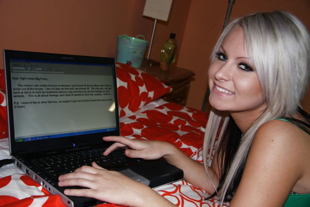 Skinny Barbie Addison Gets Fucked By The Law