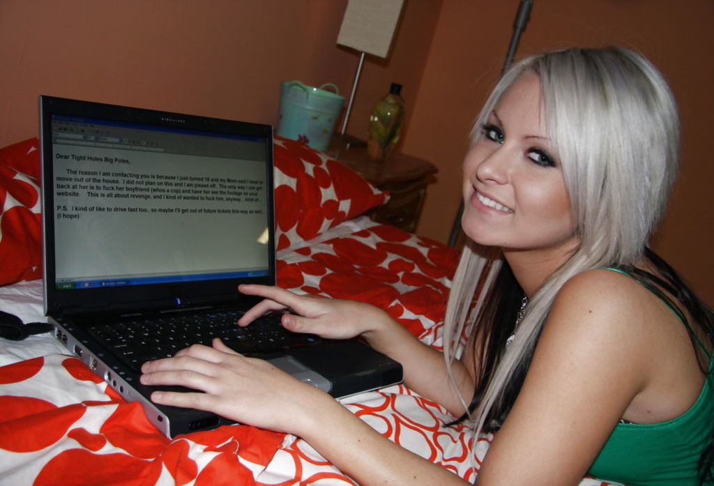 Skinny Barbie Addison Gets Fucked By The Law