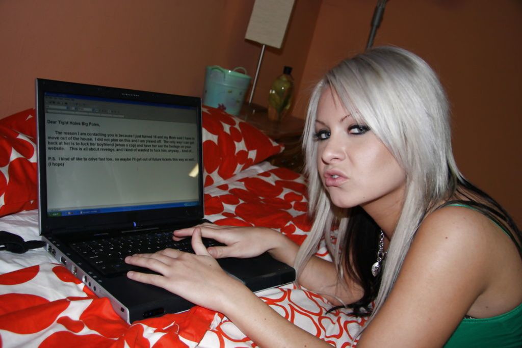 Skinny Barbie Addison Gets Fucked By The Law