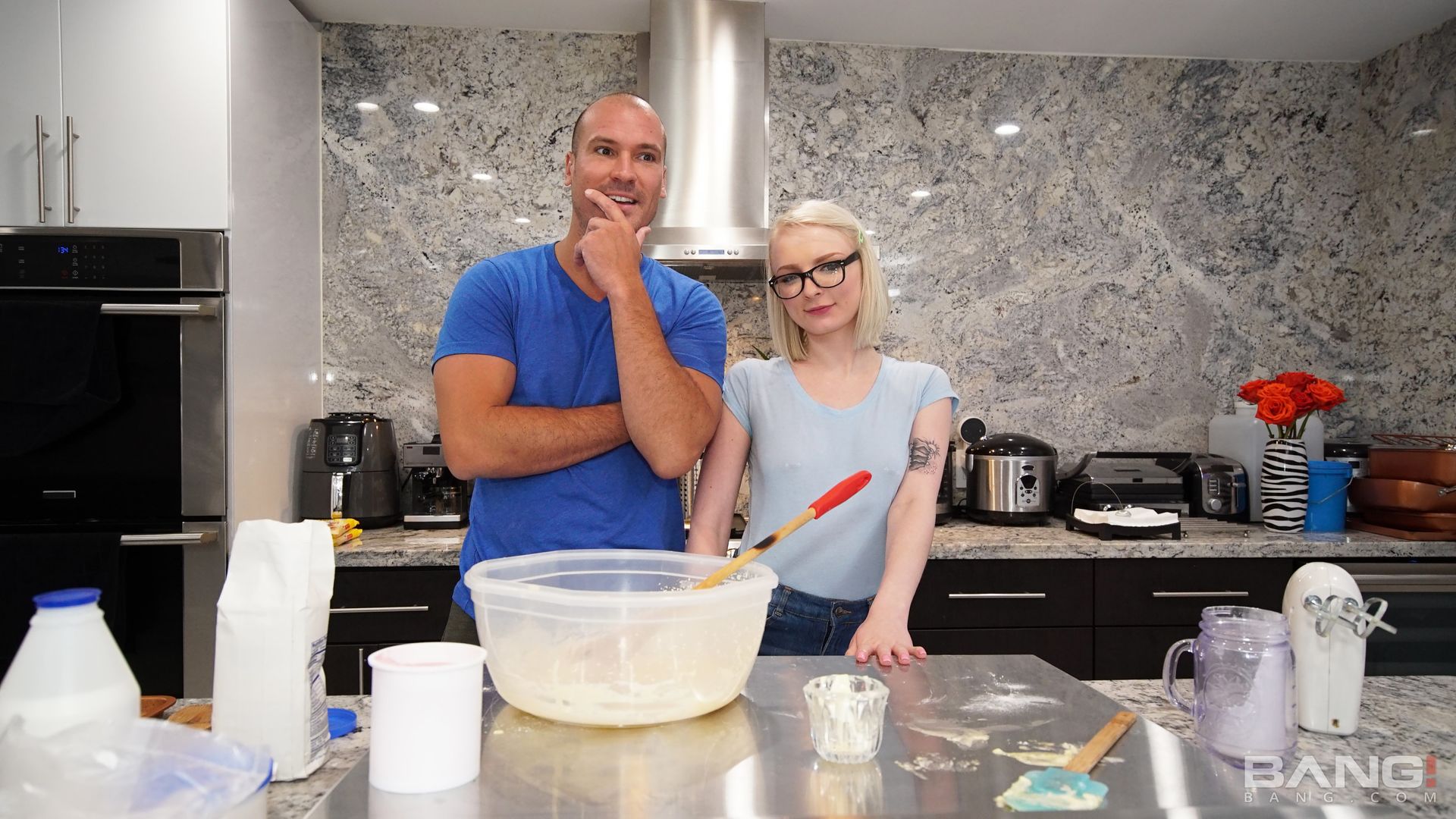 Alice Pink Brings The Heat While Getting Fucked In The Kitchen