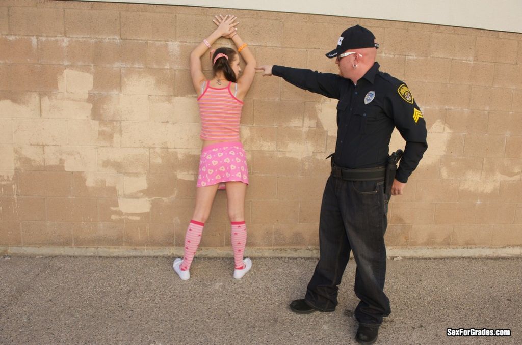 Tina May Gets Into Trouble And Fucks Teacher To Get Out Of It