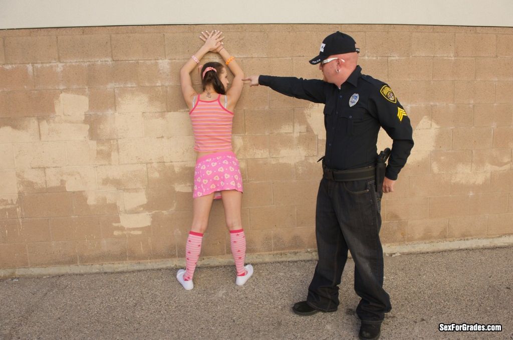 Tina May Gets Into Trouble And Fucks Teacher To Get Out Of It