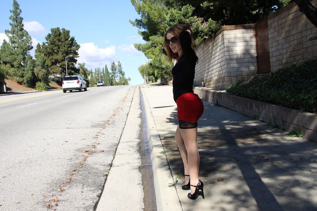 Prostitute Gets Picked Up Off Of The Street And Fucked