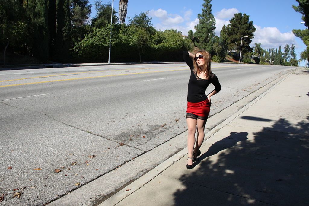 Prostitute Gets Picked Up Off Of The Street And Fucked