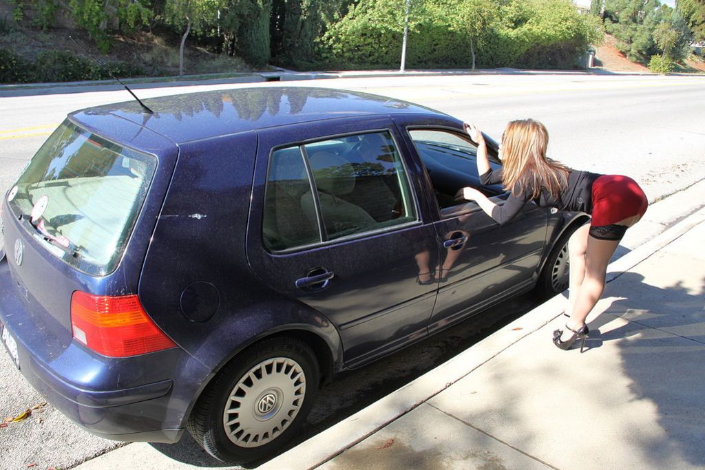 Prostitute Gets Picked Up Off Of The Street And Fucked
