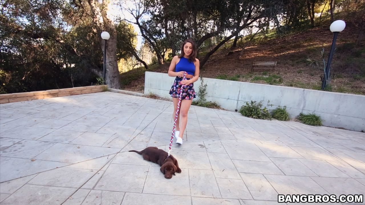 Abella Danger, 1st Monster Cock!