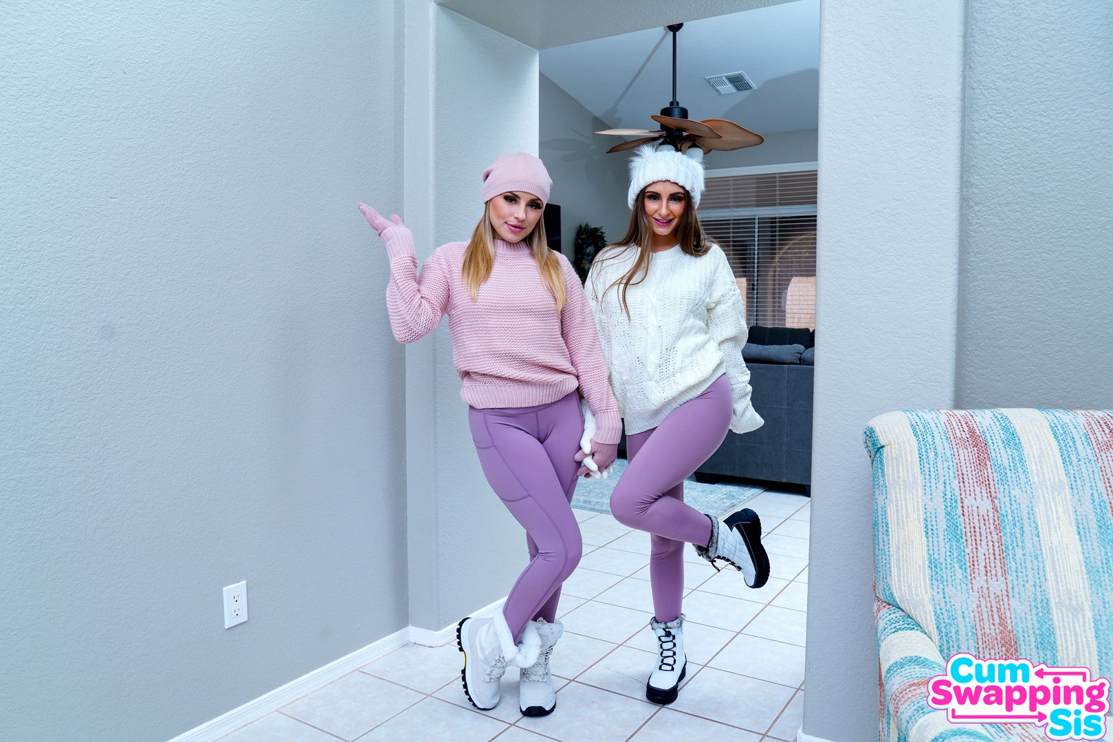 Stepsis And Her Friend Swap My Snowball