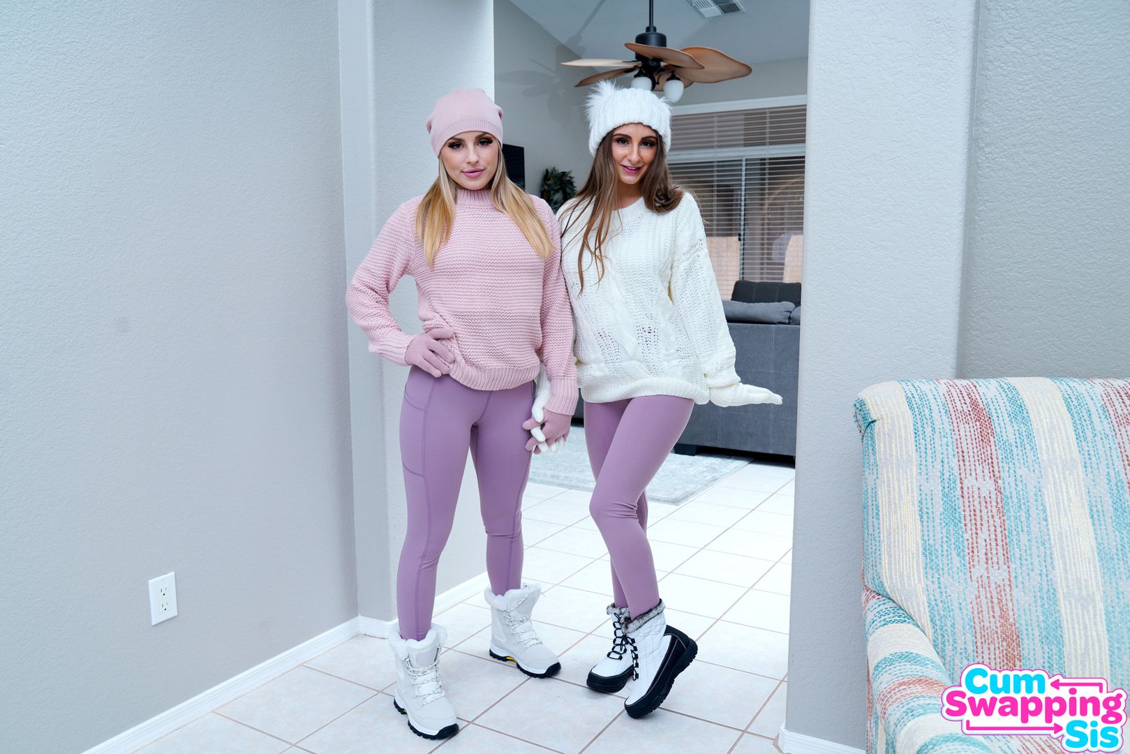 Stepsis And Her Friend Swap My Snowball