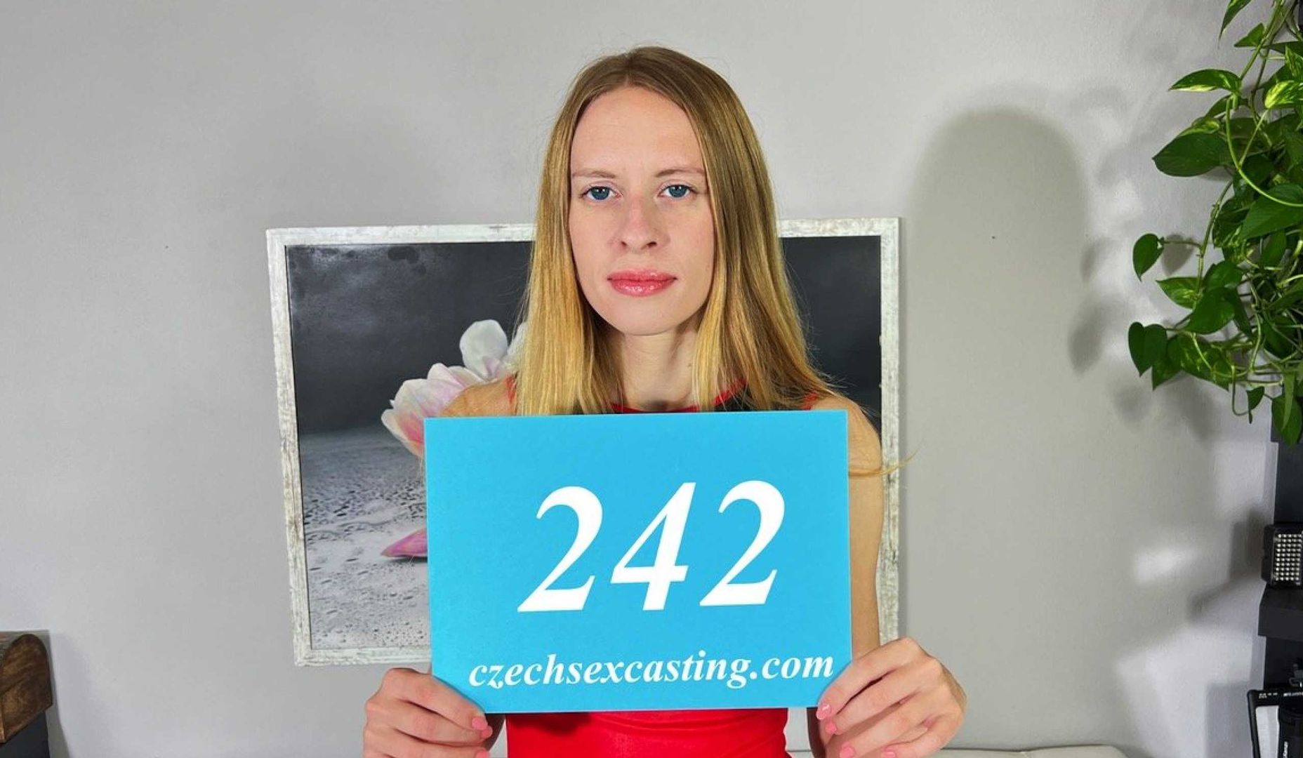 Ukrainian model tries her luck at Czech casting