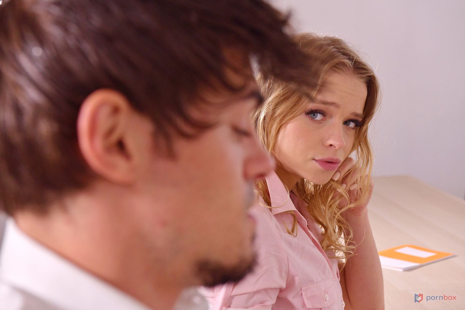 Fit Blonde Alexa Flexy DP’d by Teacher and Stud Classmate GP2233