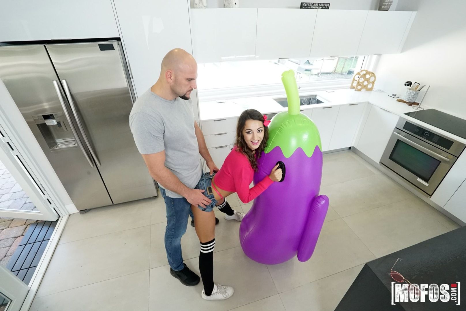 Tiny Hottie Takes A Huge Cock
