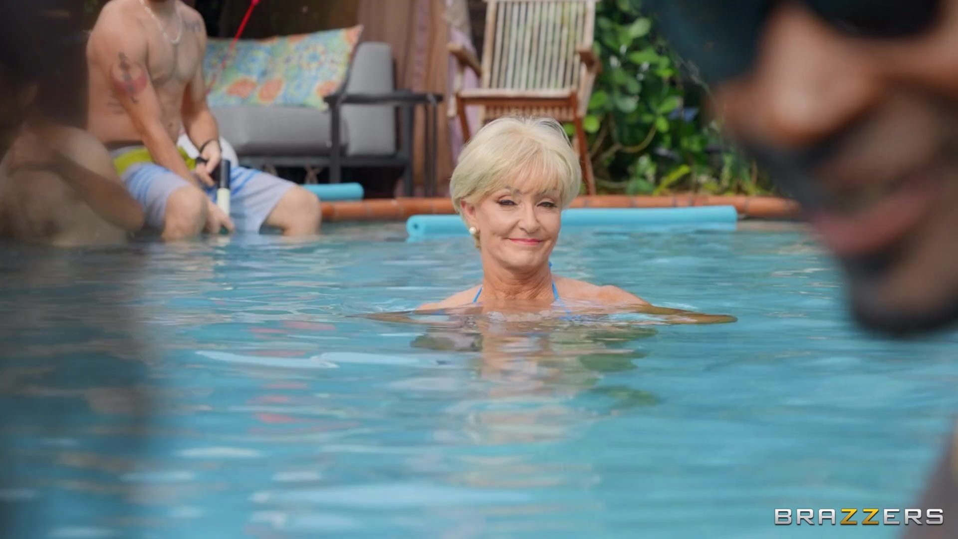 Gilf Crashes Pool Party