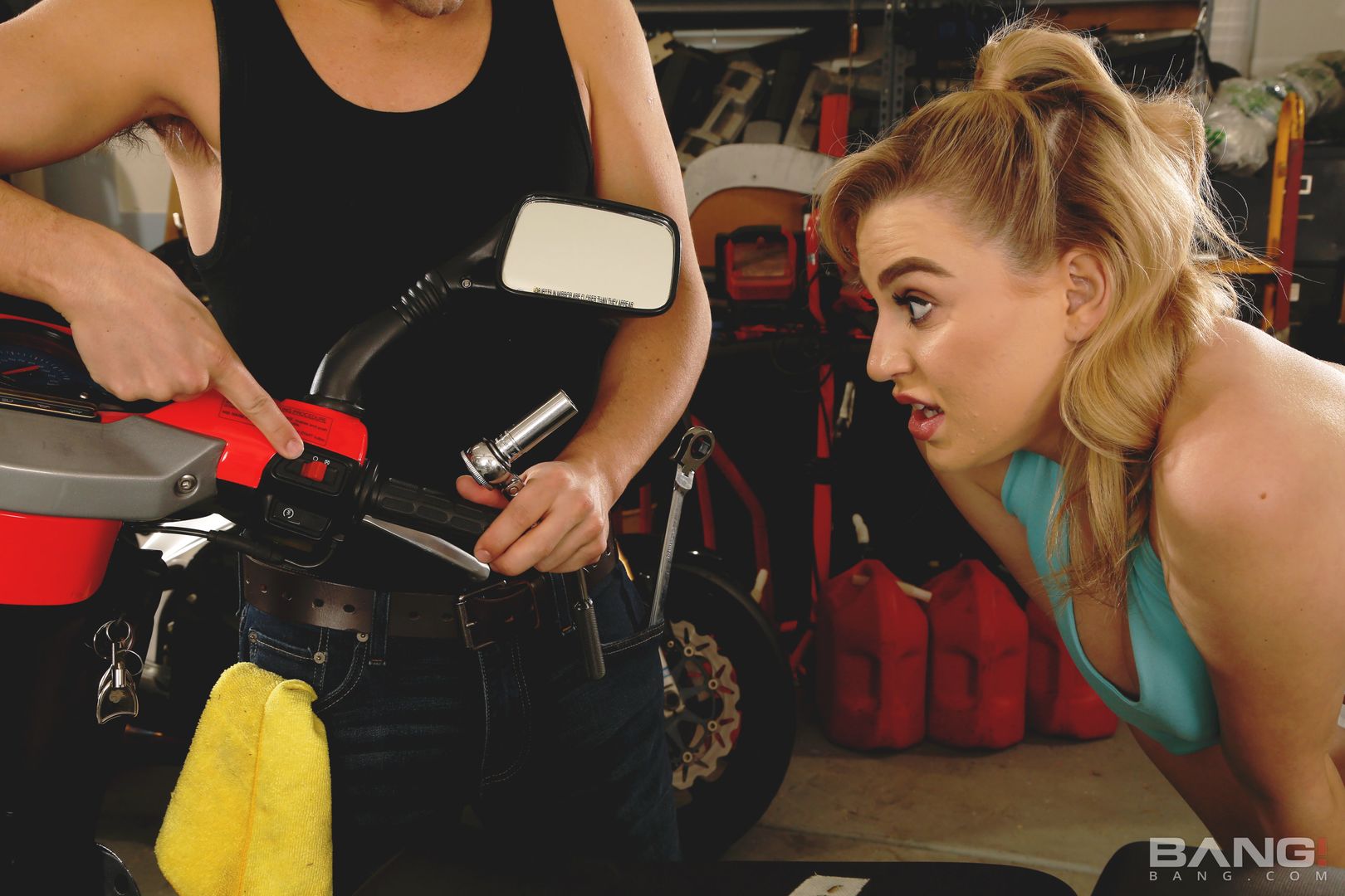 Blake Blossom Trades Sexual Favors For Her Moped Repair