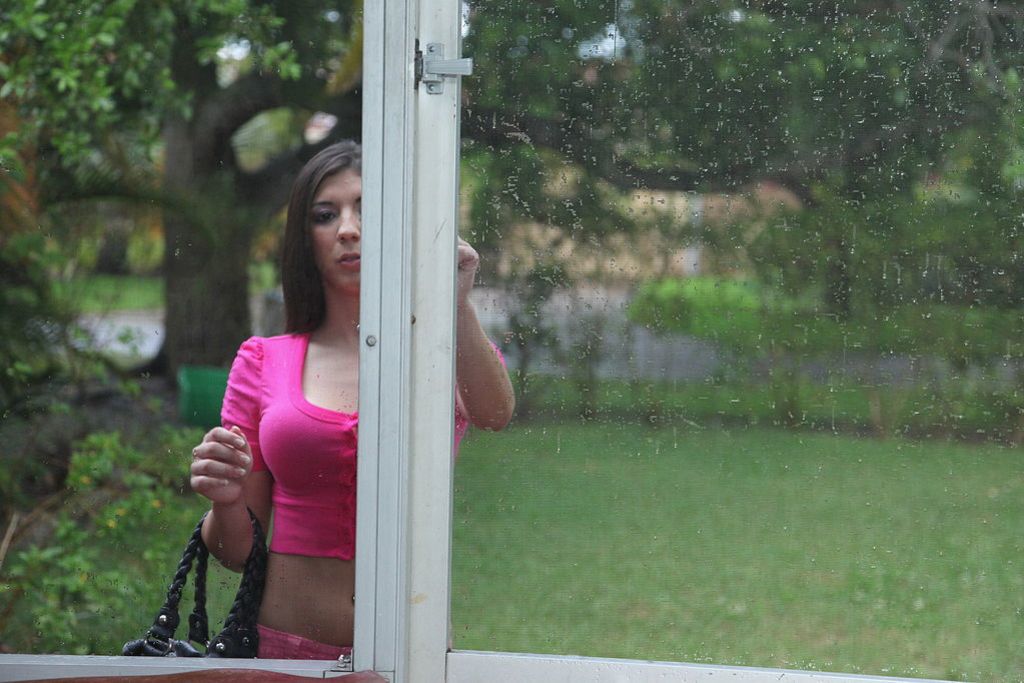 Slutty Brittany Harper In Pink Needs A Dick
