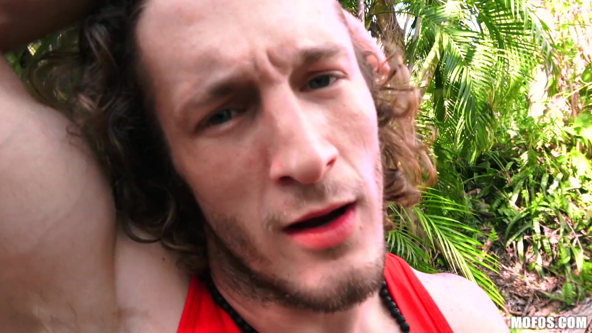 Tiny Redhead Takes Dick In Park