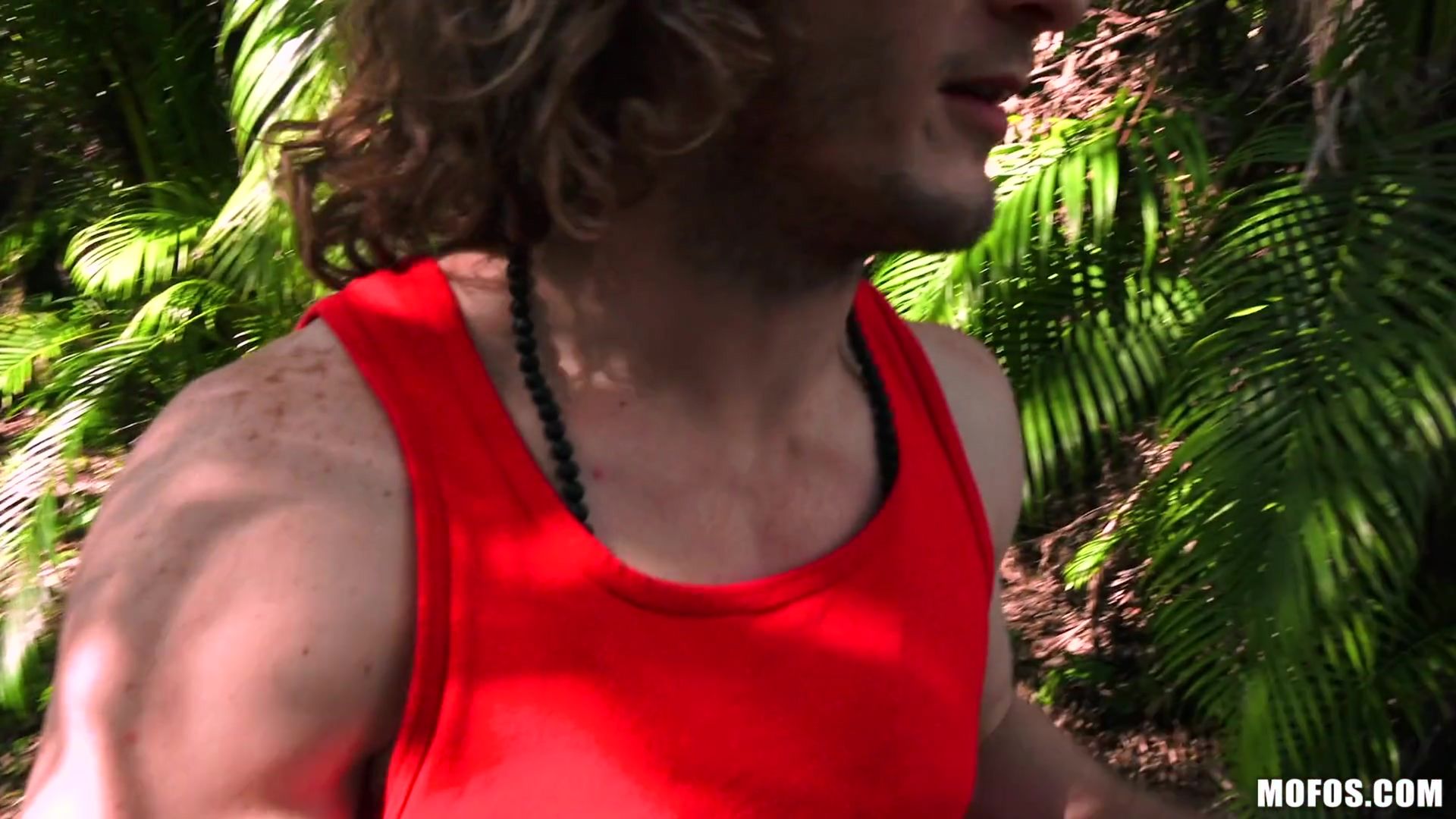 Tiny Redhead Takes Dick In Park