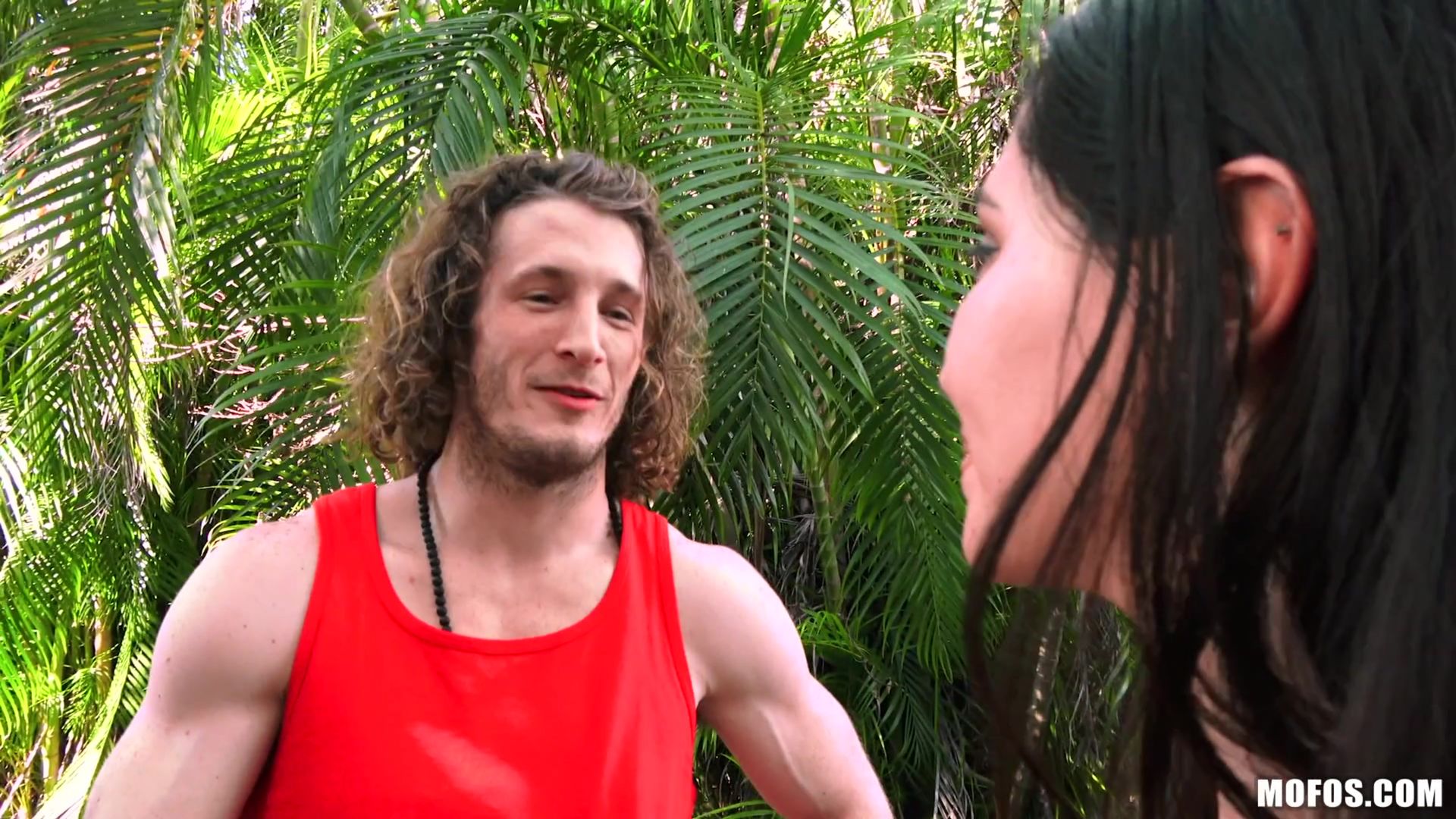 Tiny Redhead Takes Dick In Park