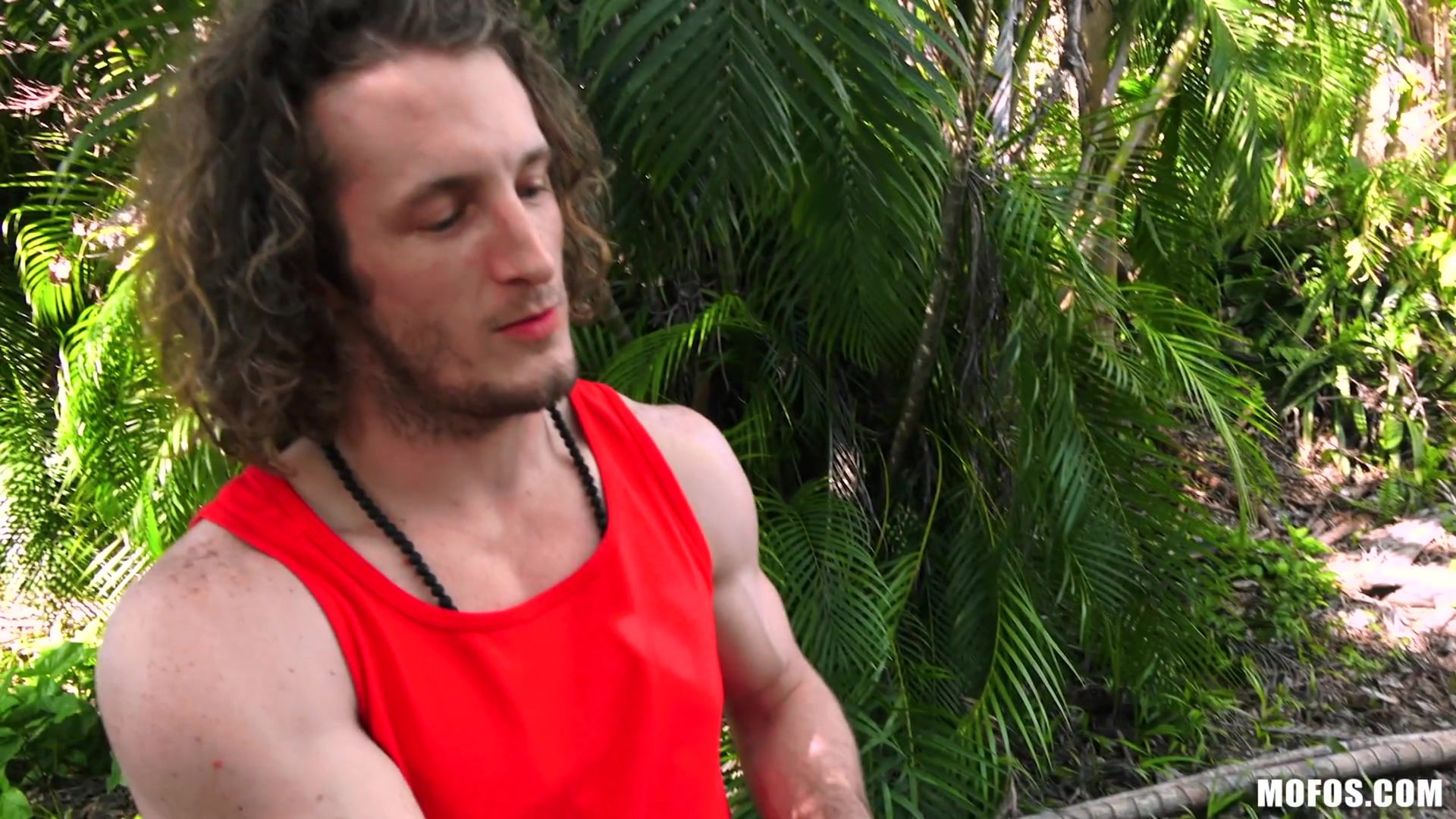 Tiny Redhead Takes Dick In Park