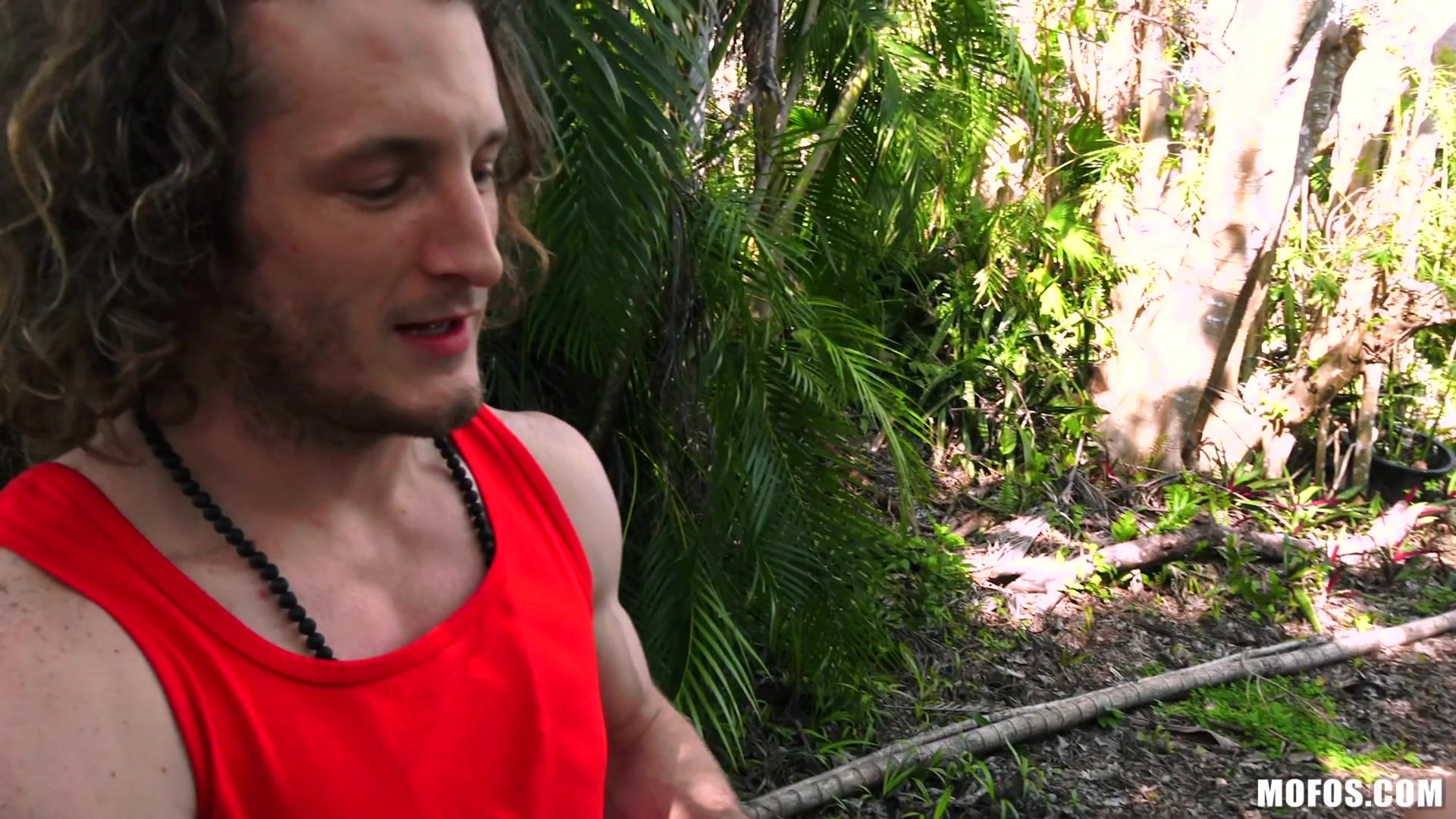 Tiny Redhead Takes Dick In Park