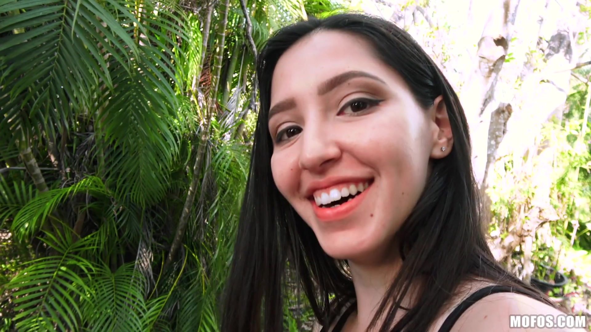 Tiny Redhead Takes Dick In Park