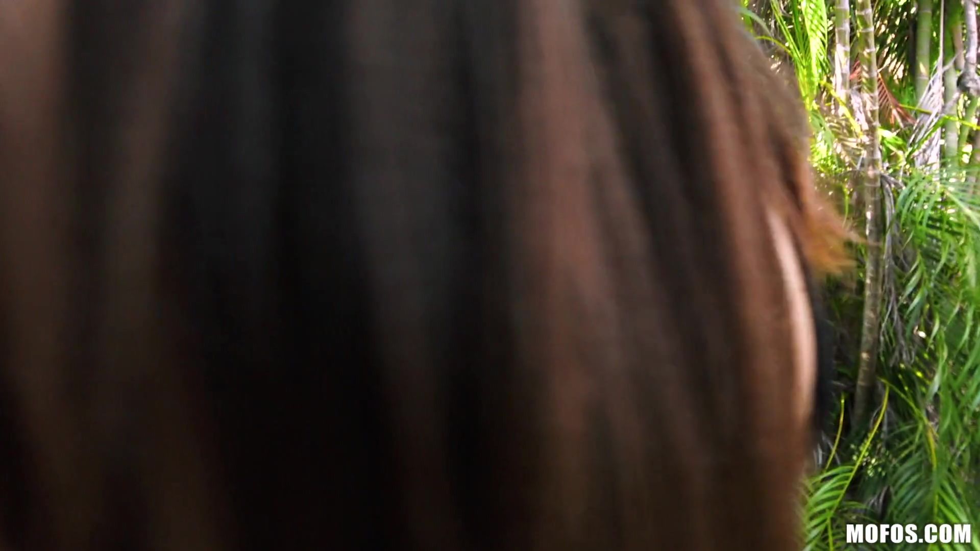 Tiny Redhead Takes Dick In Park