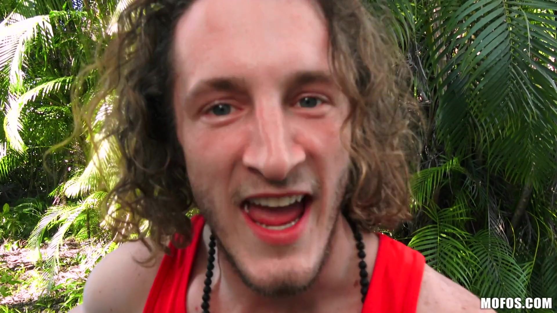 Tiny Redhead Takes Dick In Park