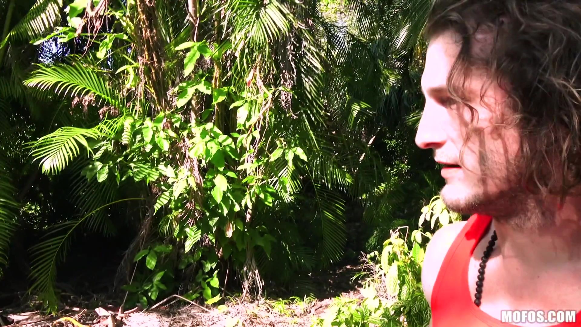 Tiny Redhead Takes Dick In Park