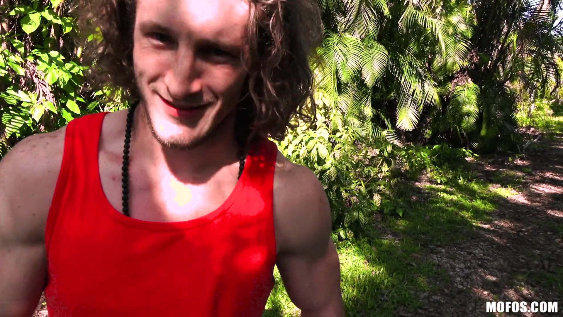 Tiny Redhead Takes Dick In Park