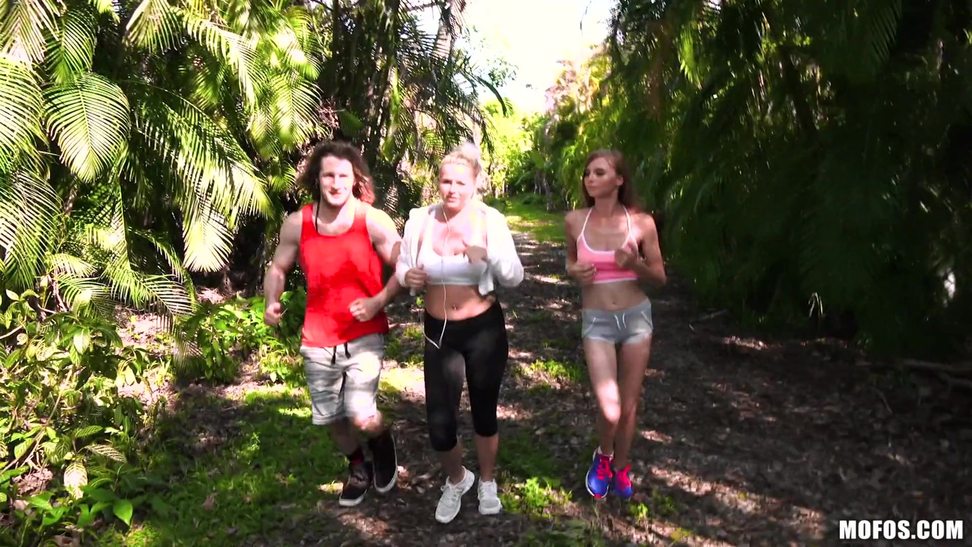 Tiny Redhead Takes Dick In Park