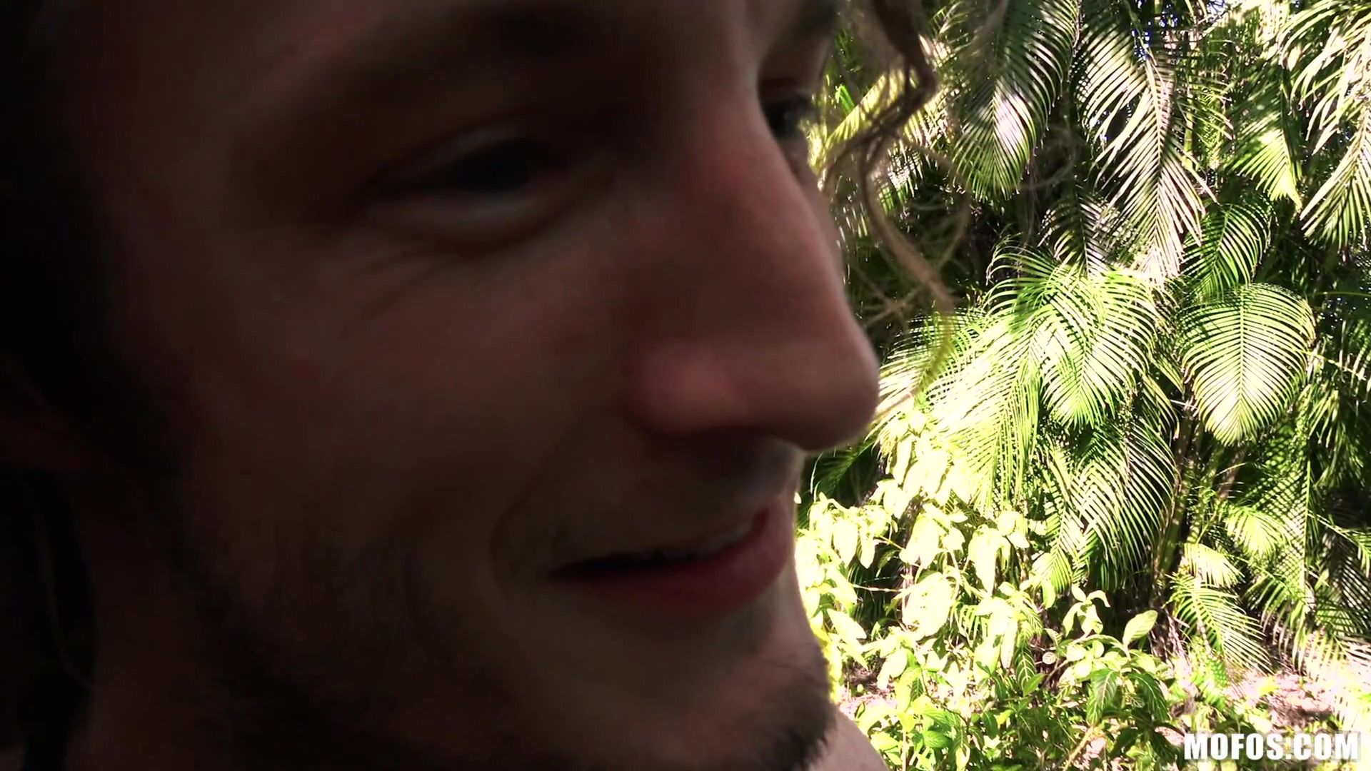 Tiny Redhead Takes Dick In Park