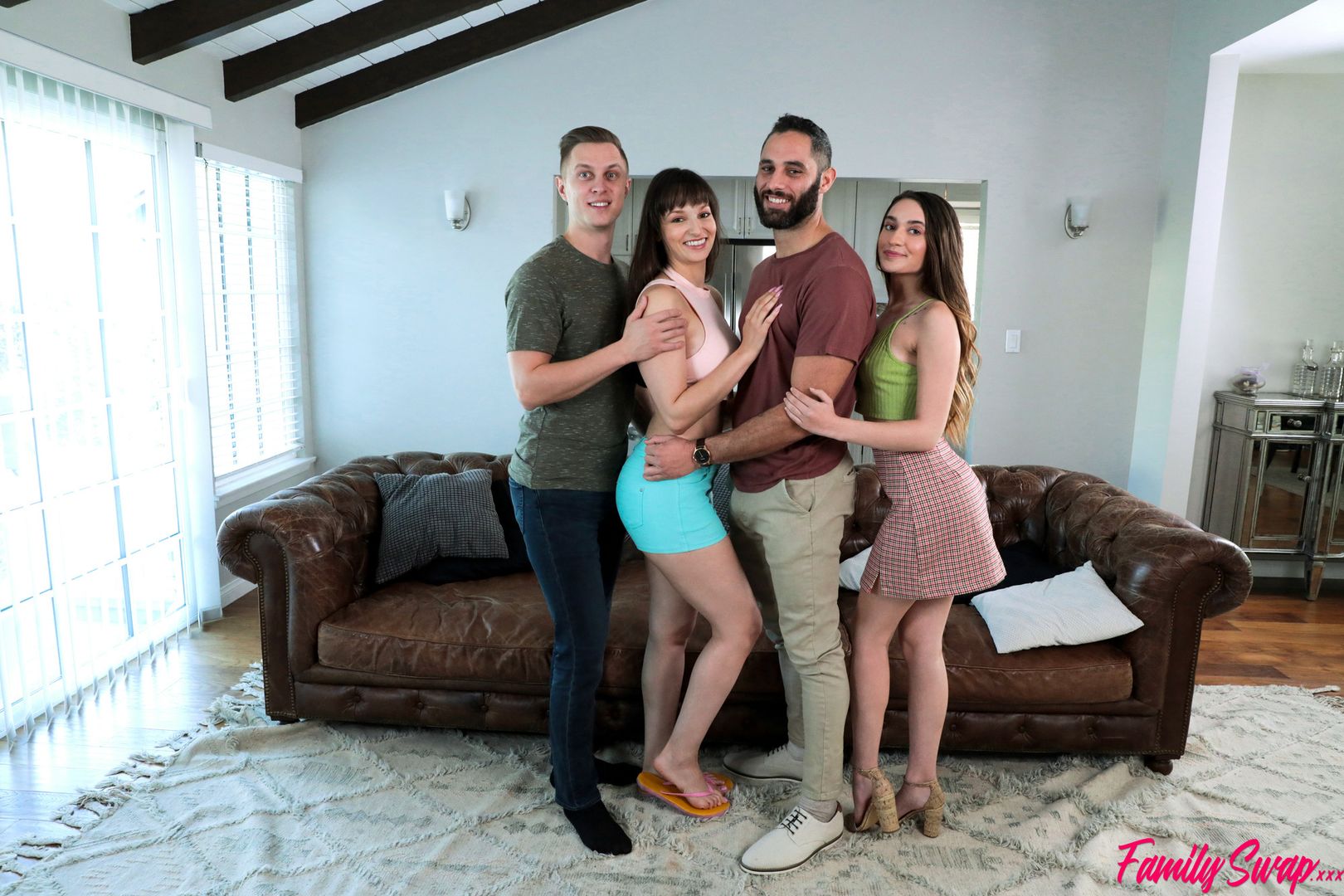 Bad Dad Jokes Lead To Swap Family Sex - S4:E8