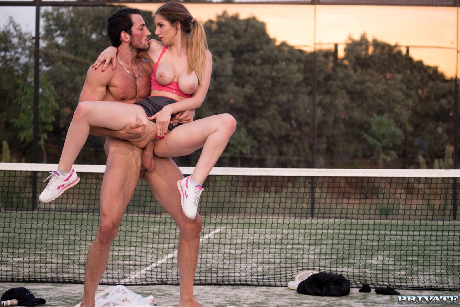 Stella Cox passes On Tennis For Anal Sex