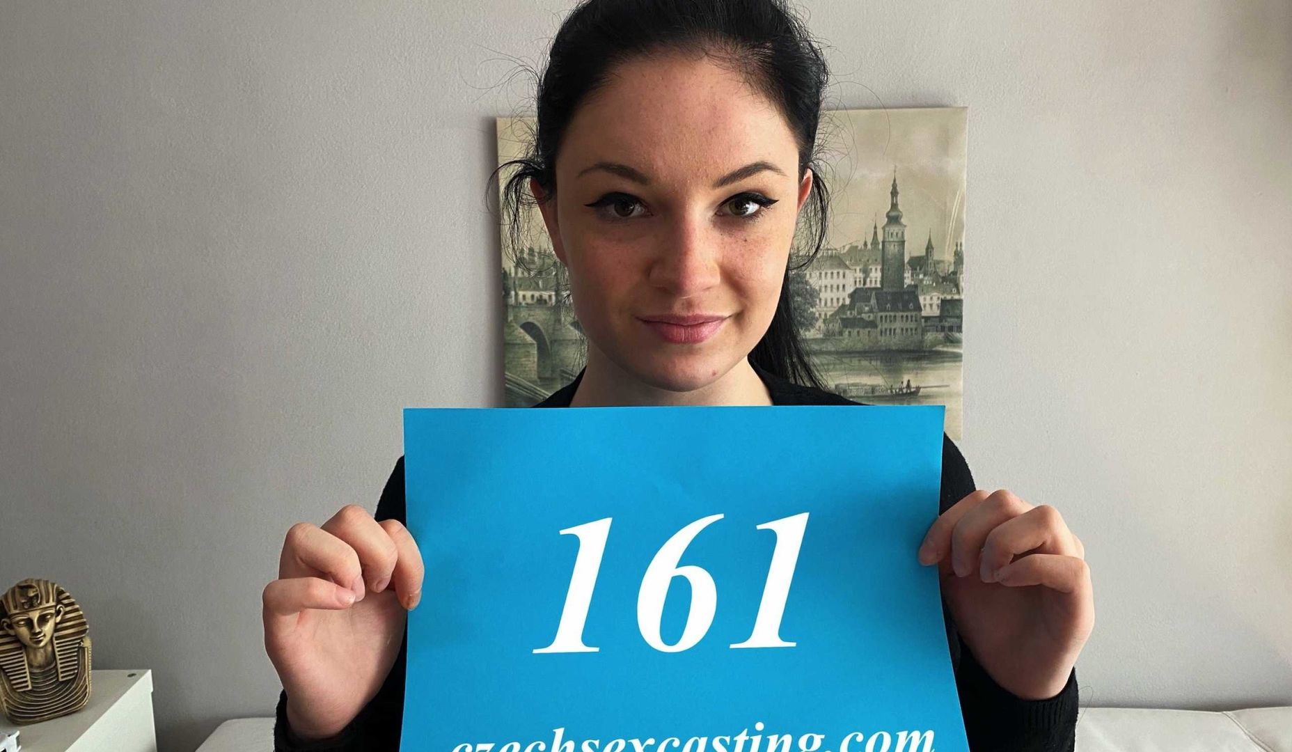 Czech brunette fucks for pleasure