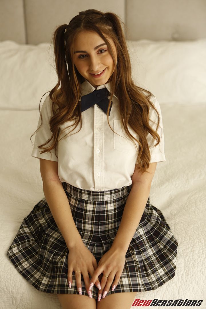Penelope Hand Delivers Her Schoolwork