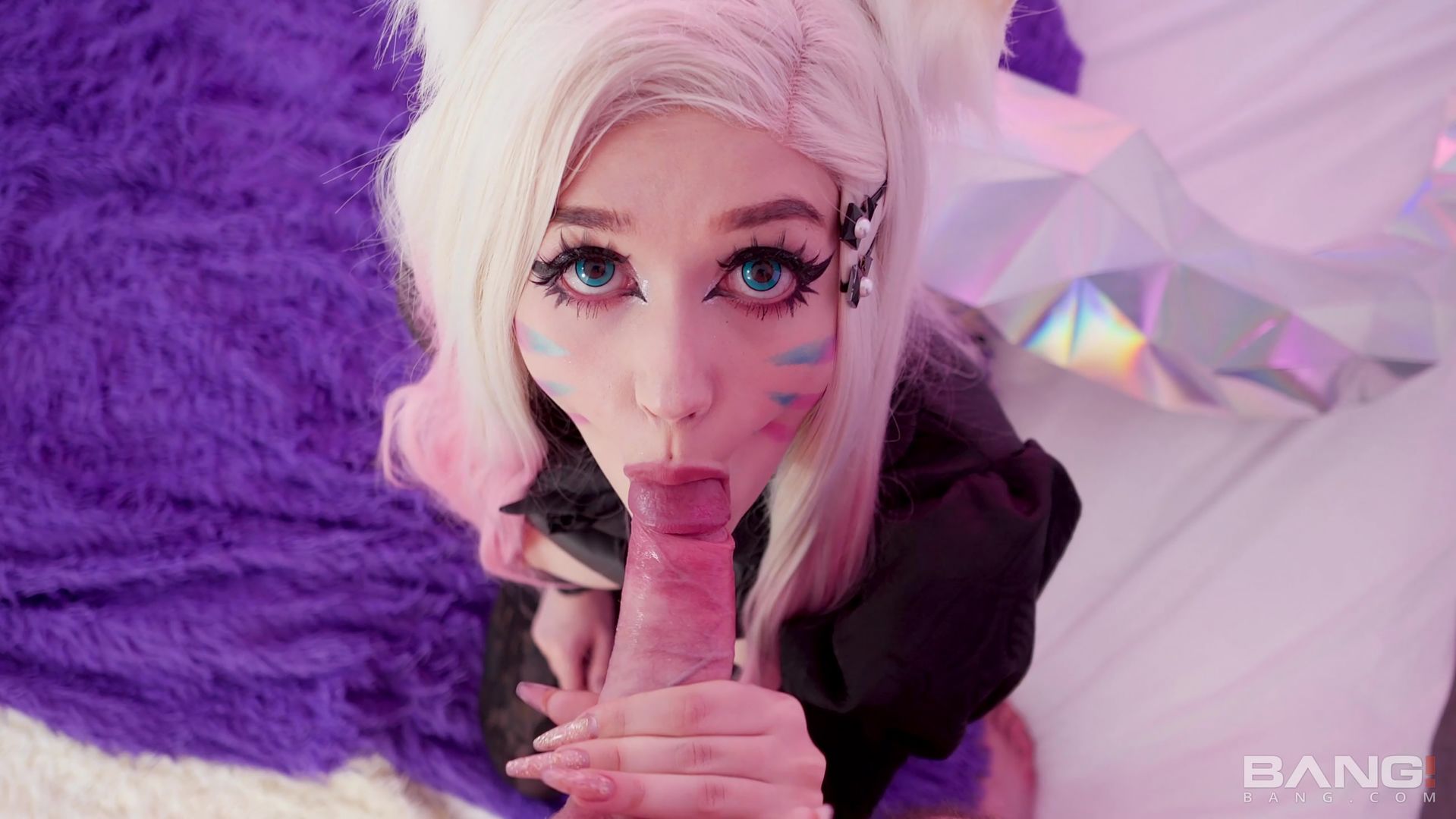 Purple Bitch Loves When Her Asshole Gets Destroyed