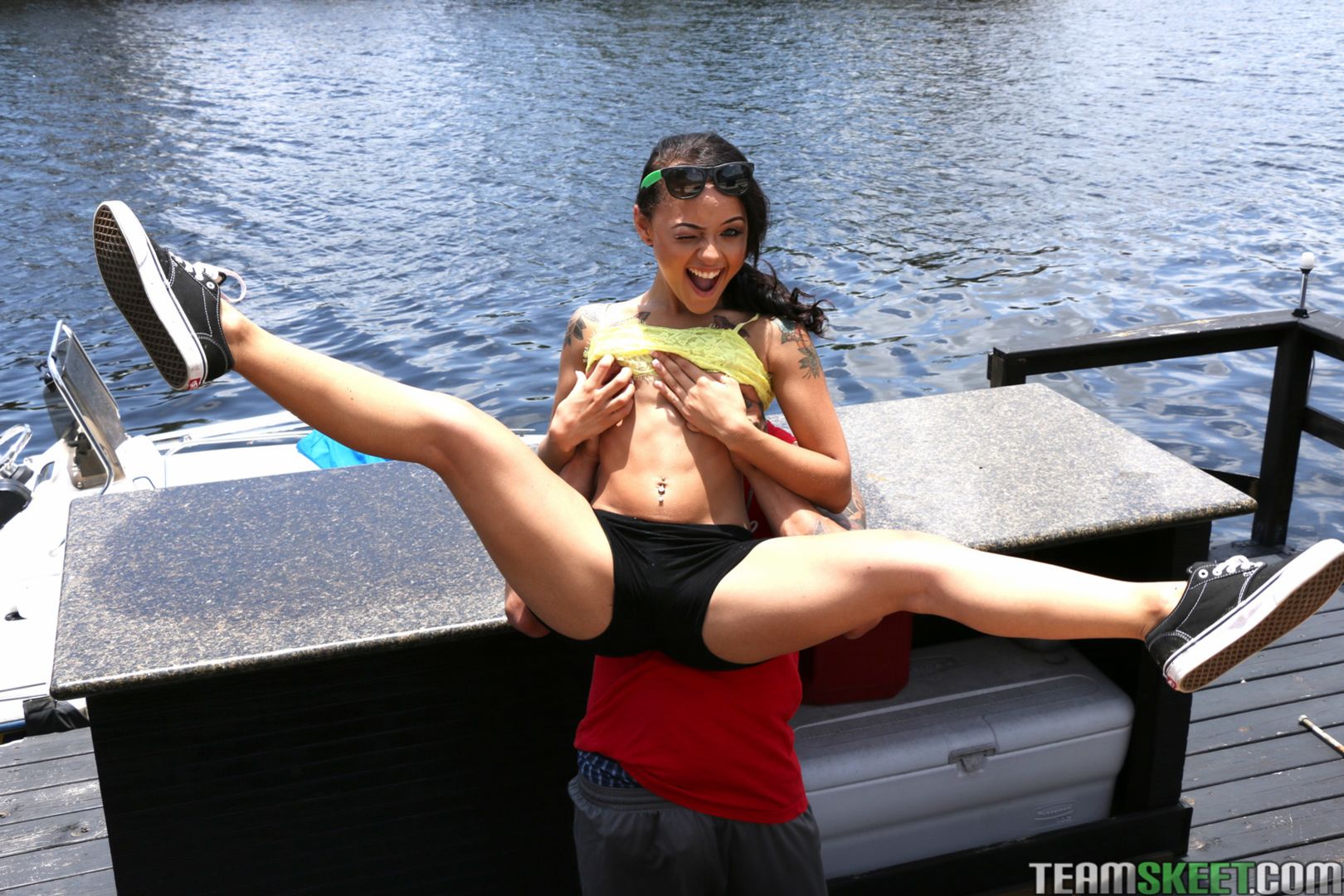 Stranded Teen Gets Picked Up and Fucked