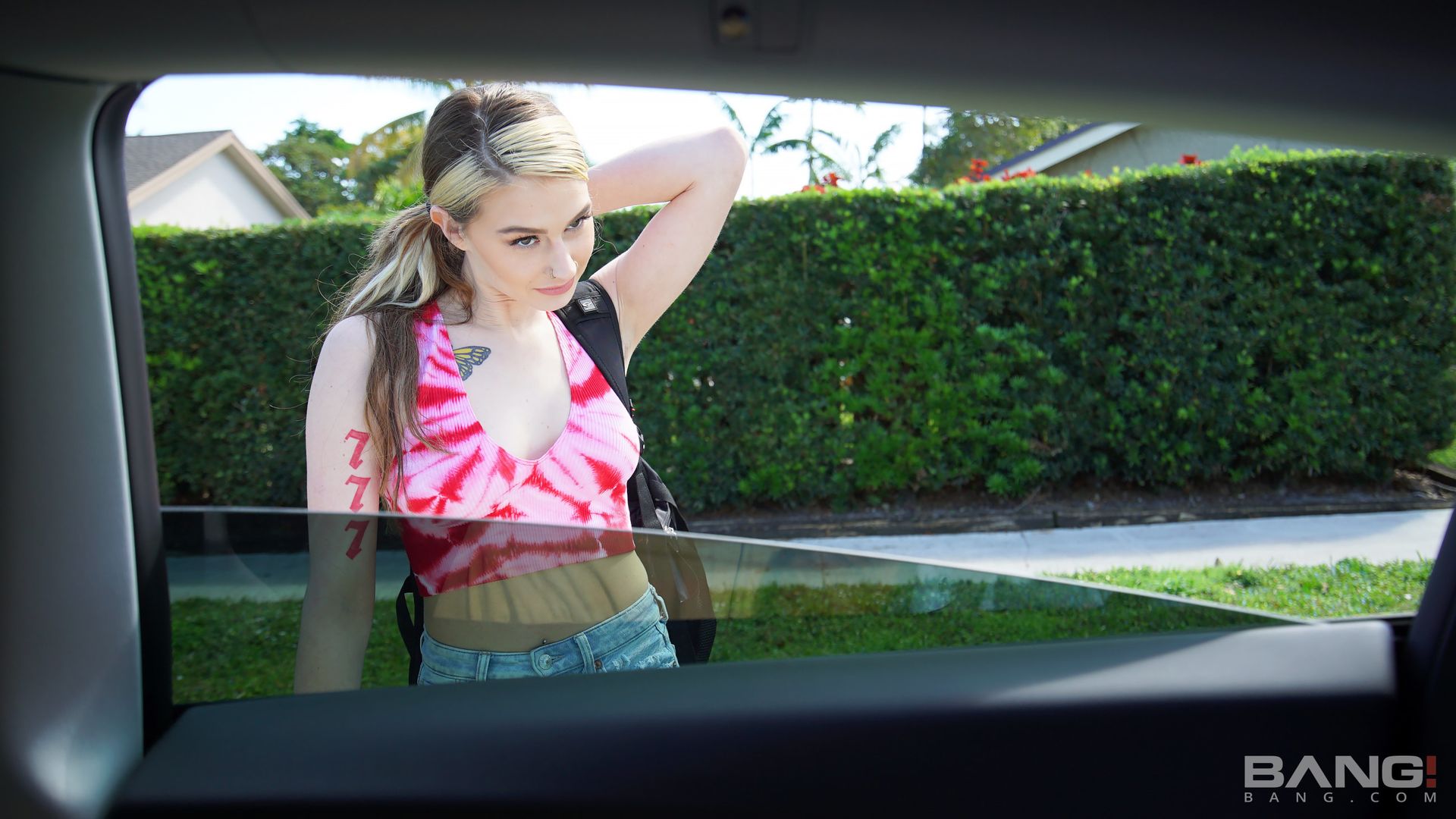 Kimberly Snow Gets A Ride Home From College And A Bonus Ride On Dick