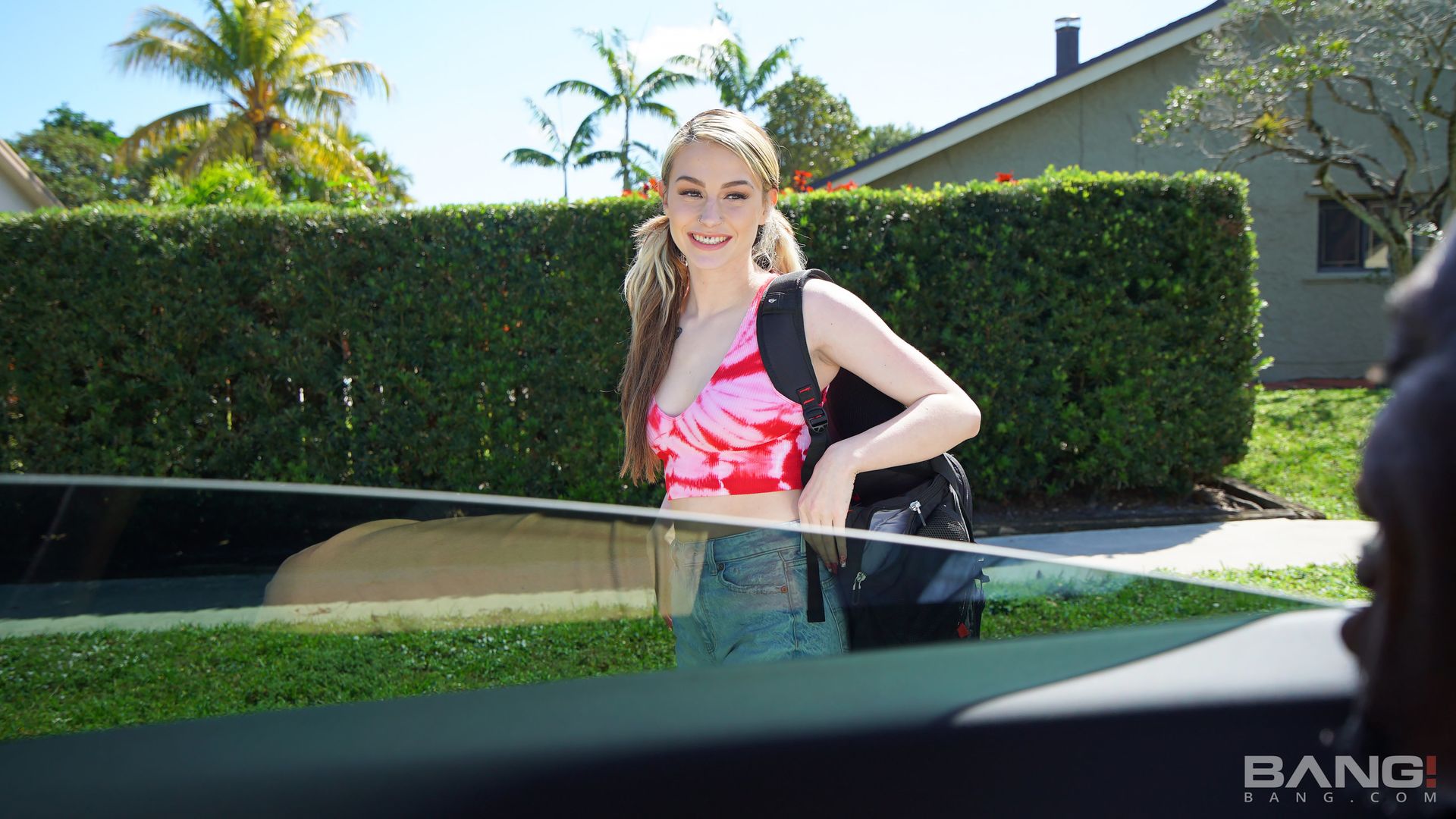 Kimberly Snow Gets A Ride Home From College And A Bonus Ride On Dick