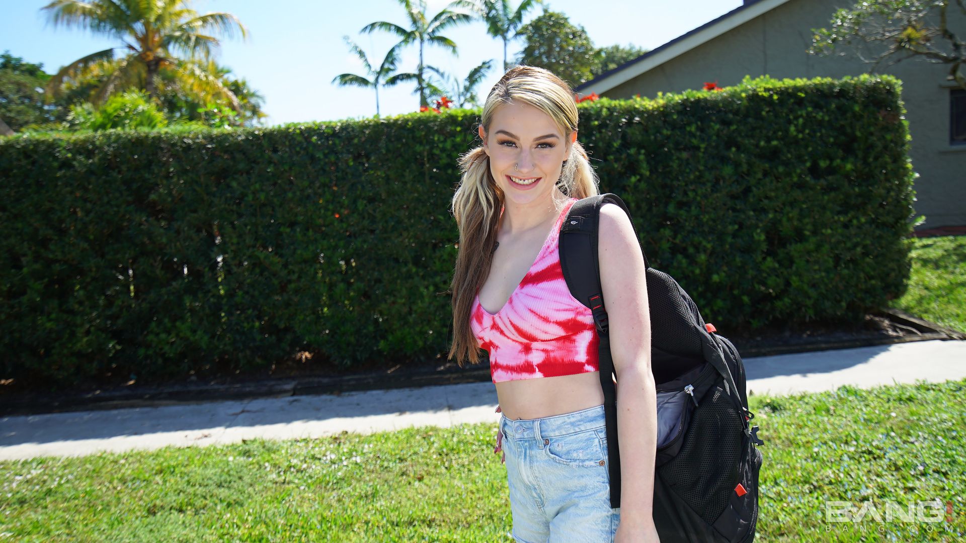 Kimberly Snow Gets A Ride Home From College And A Bonus Ride On Dick