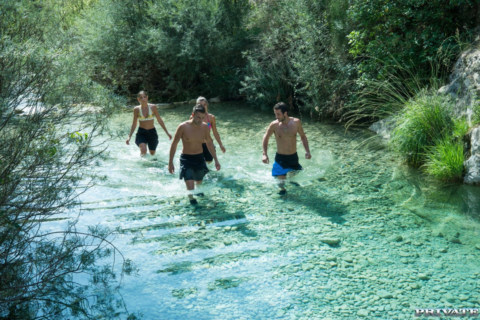 Orgy On The River for Julia Roca and Clea Gaultier