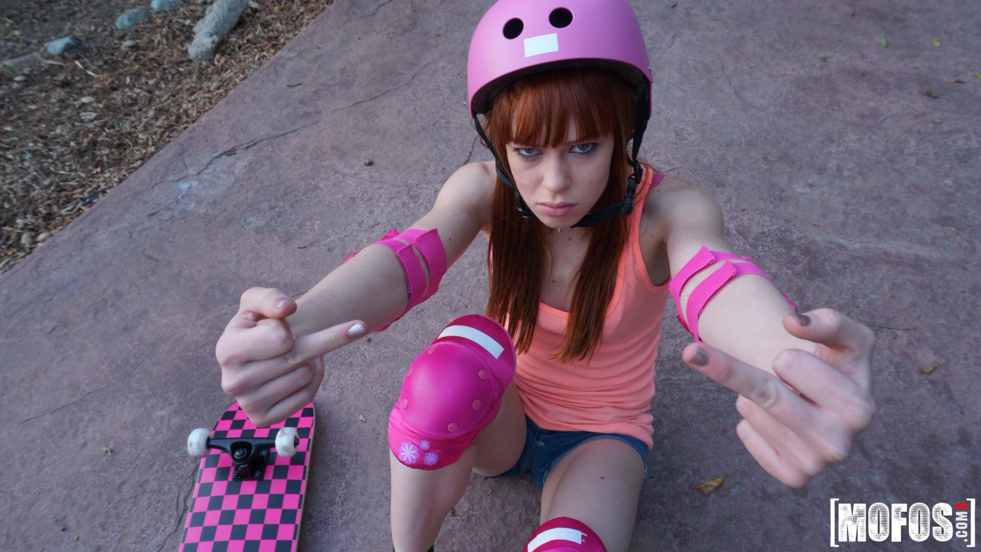 Massage Makes Redhead Horny