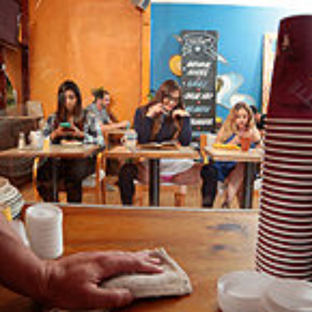 Russian Girlfriend Coffee Shop Sex