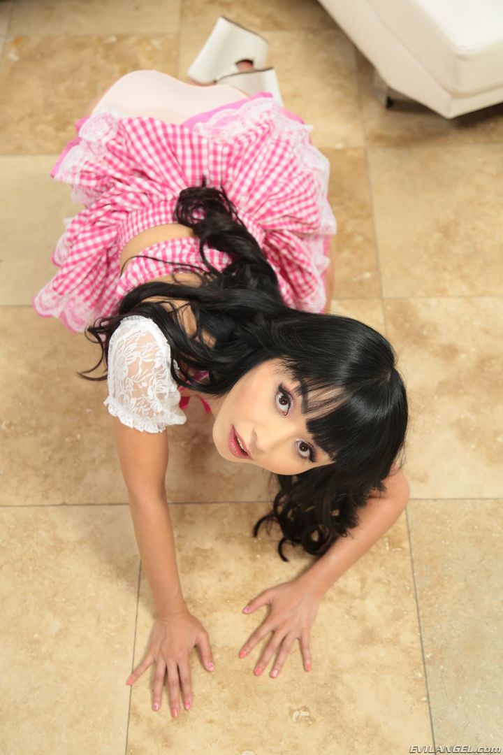 Asian Marica: Spanking Anal Submission