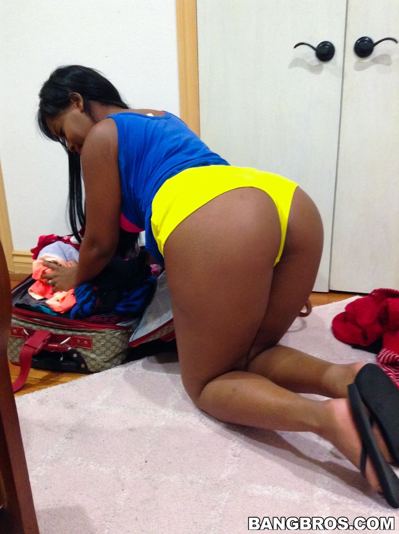 Big tit ebony pounded hardcore