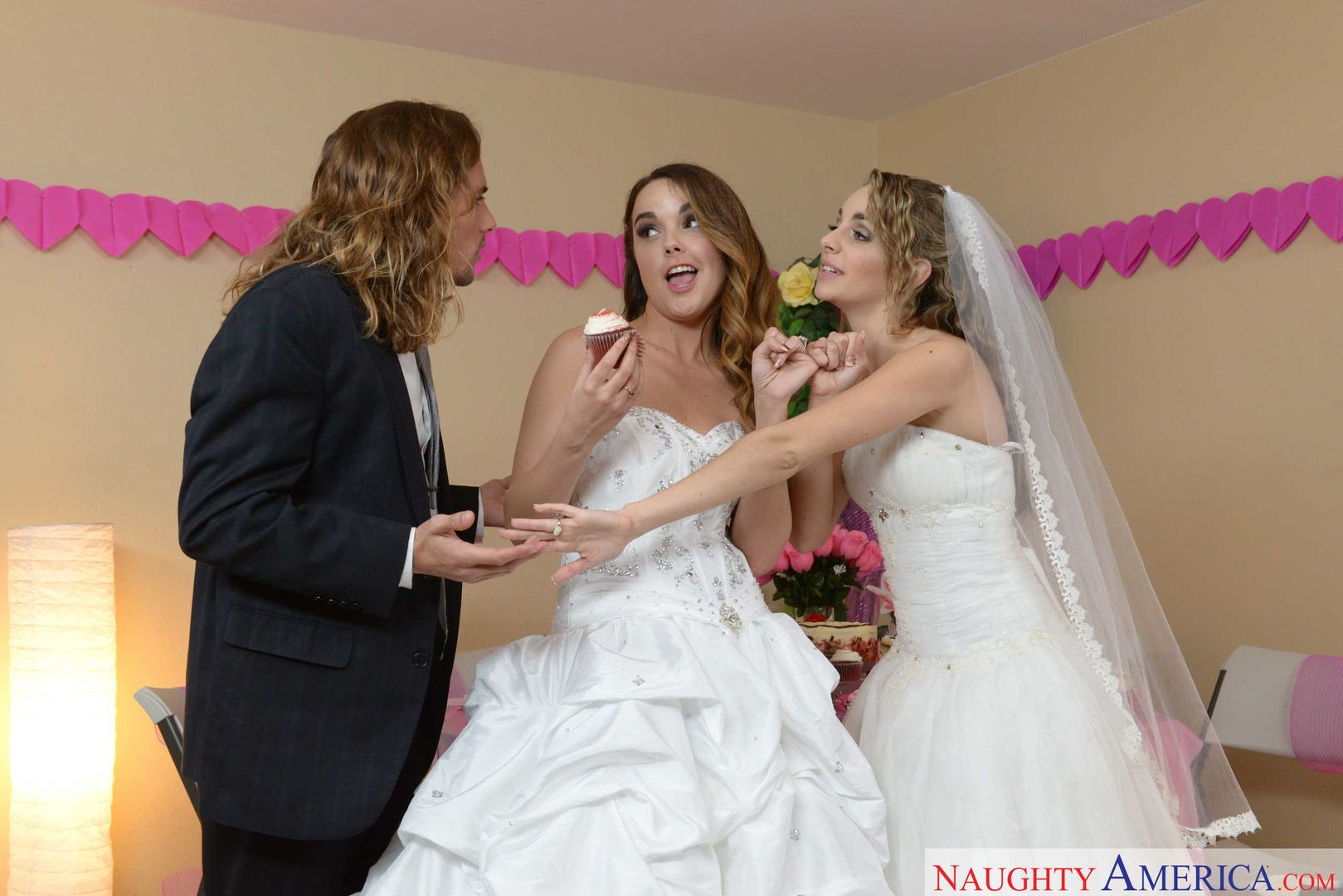 Dillion Harper fucking in the bedroom with her innie pussy