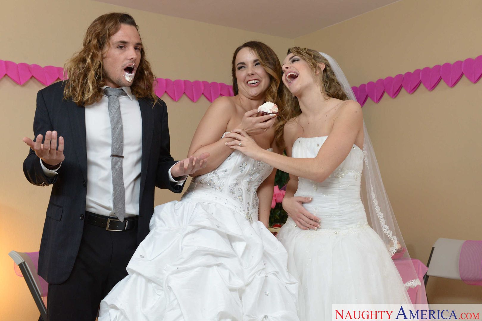 Dillion Harper fucking in the bedroom with her innie pussy