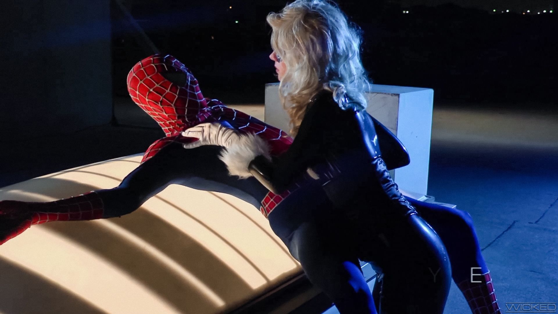 Superman Vs Spiderman XXX - Scene 1